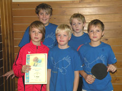Tischtennis-Bezirksmeisterschaften Donnerstag, 10. Dezember 09 in Seeboden