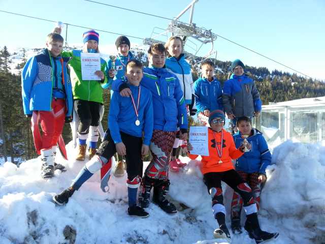 Erfolgreiche Schi alpin Bezirksmeisterschaft 2018